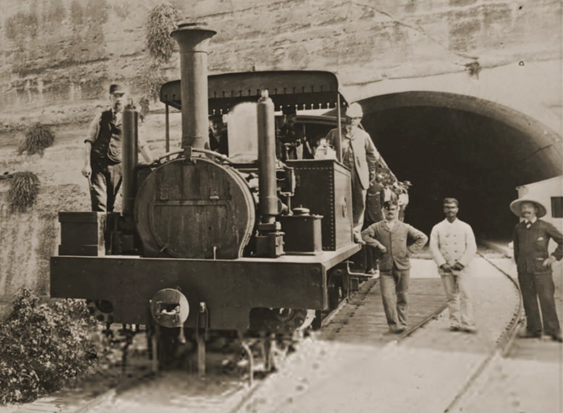 A third class carriage in its original varnished teak livery, impounded by creditors at Hamrun station after the collapse of the Malta Railway Company. This was one of several photographs commissioned ahead of auction.
