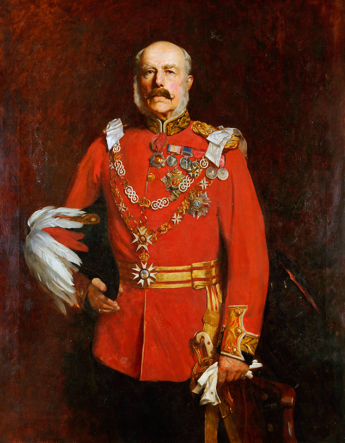His Excellency, General Sir Arthur Borton, Governor of Malta between 1877-1884.
