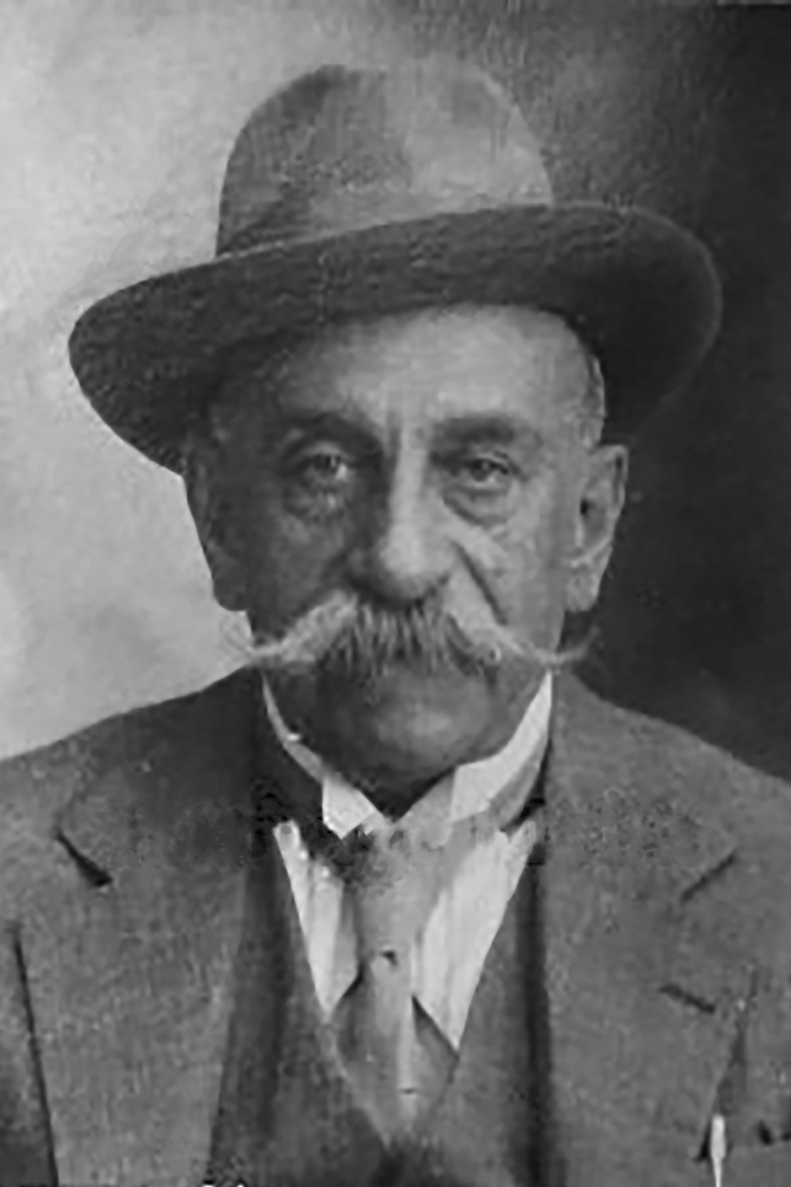 Carmelo Rizzo, 1868 - 1938, Manager of the railway in its final years. An architect and Civil Engineer, he was employed in the Water and Electricity department. A keen amateur archaeologist who'd worked on excavations with Themistocles Zammit, he was appointed Director of Museums in 1935.  (National Museum of Natural History)